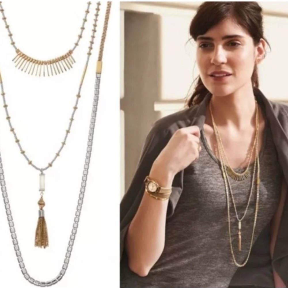 Stella & Dot Riad Layering Necklace - Picture 2 of 10